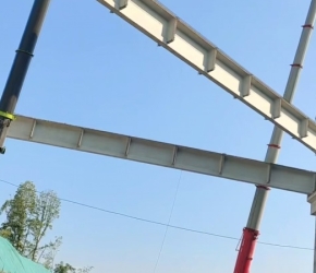 安康鸿泰吊车出租｜T 型梁吊装施工案例纪实